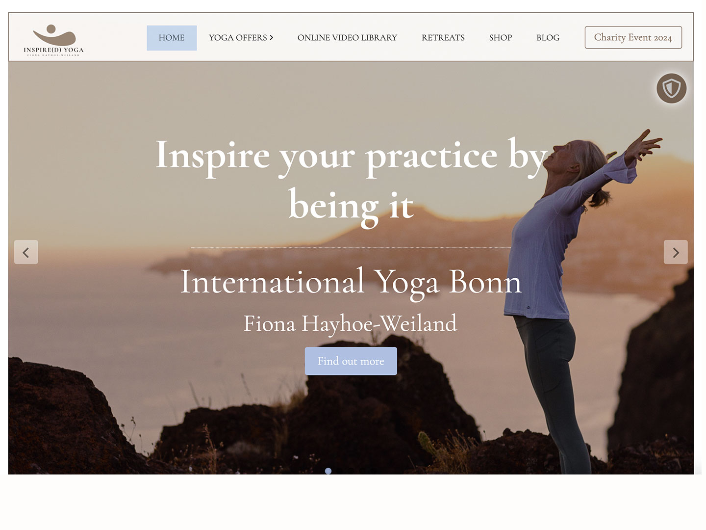 Fiona Hayhoe, Yoga Bonn
